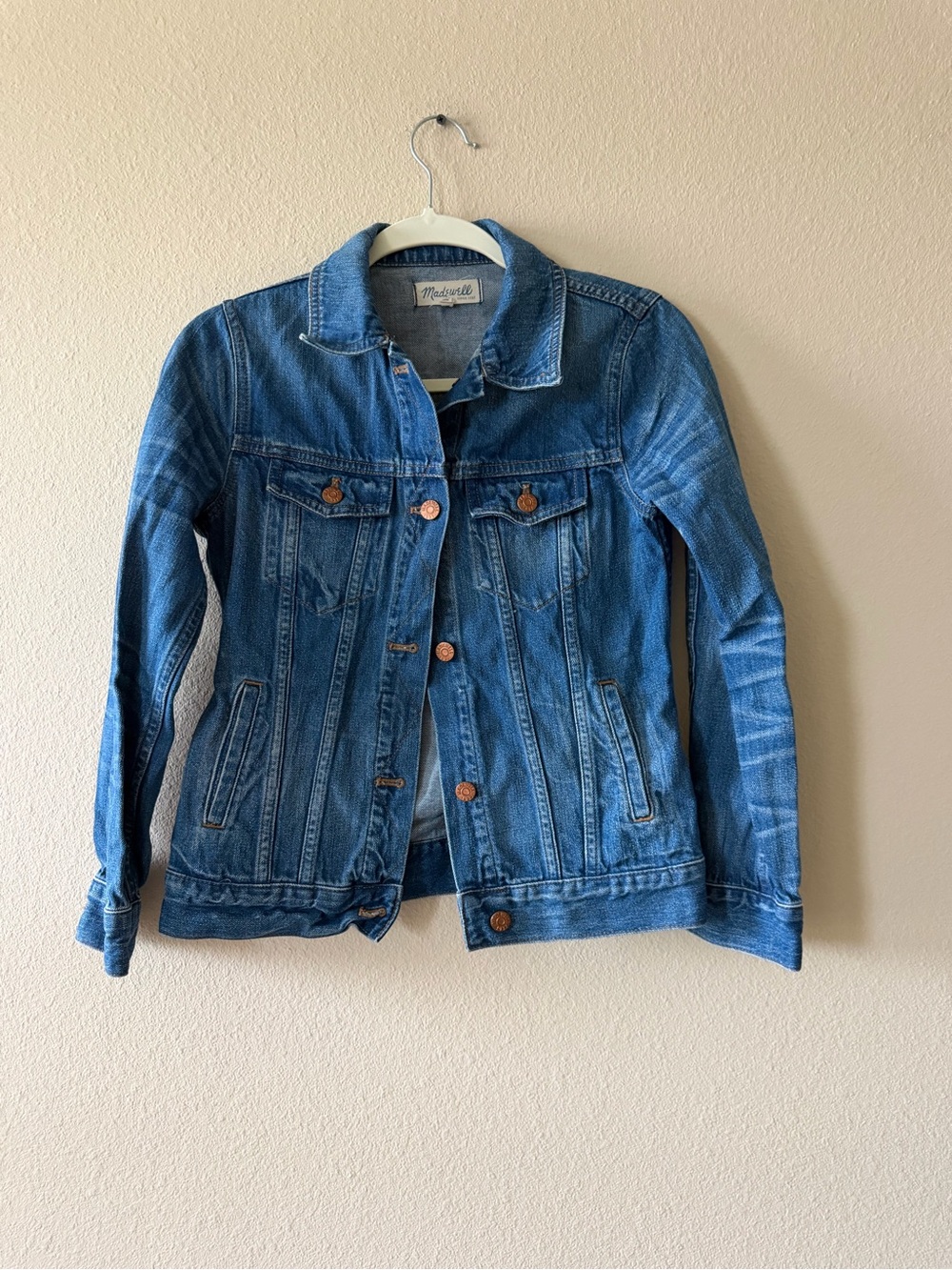 Madewell Medium Blue Denim Jean Jacket